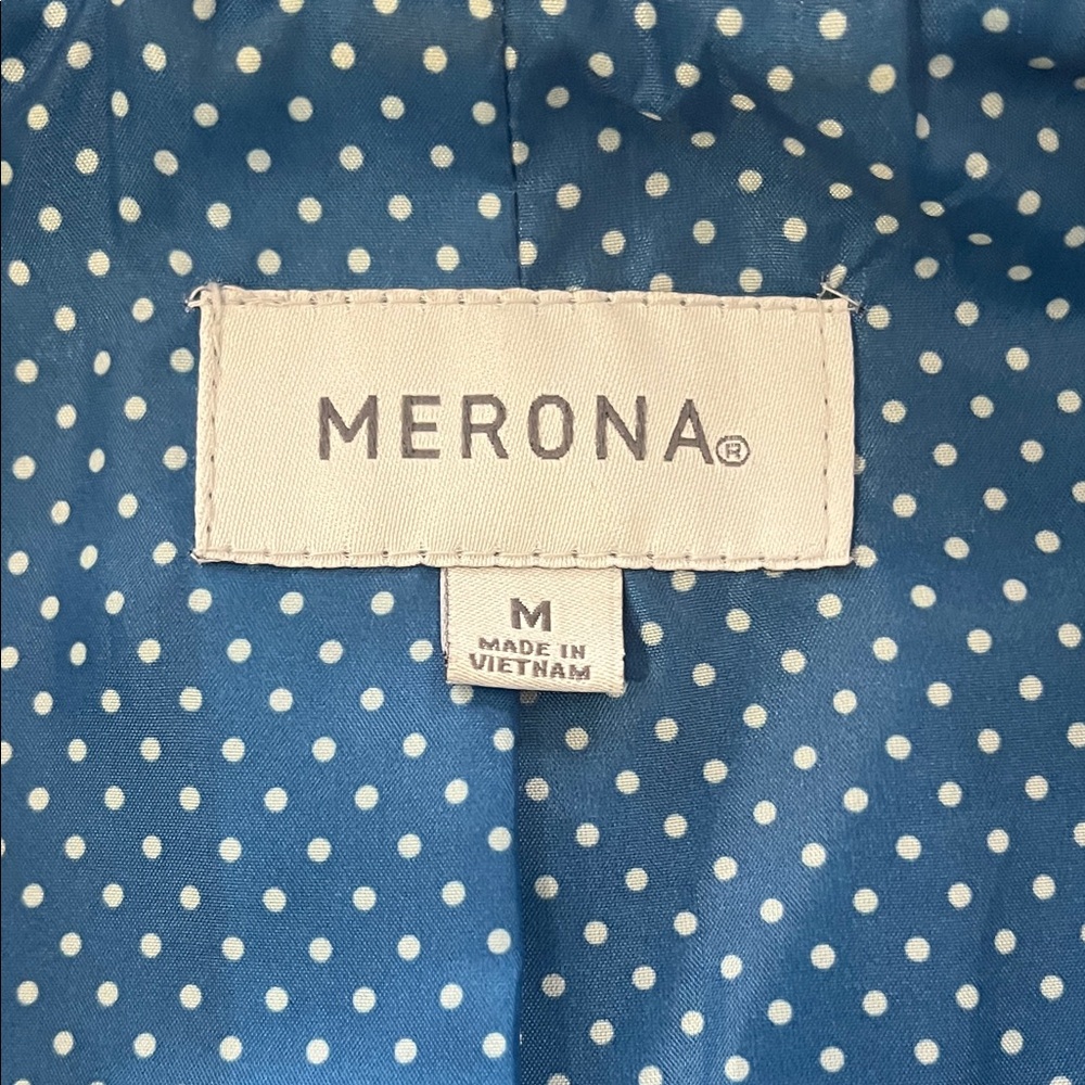 Merona Women's Rich Brown Pea Coat - Picture 5 of 6